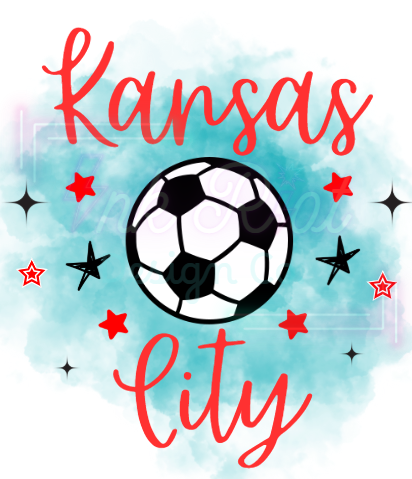 KC Soccer 1-2 DTF Print