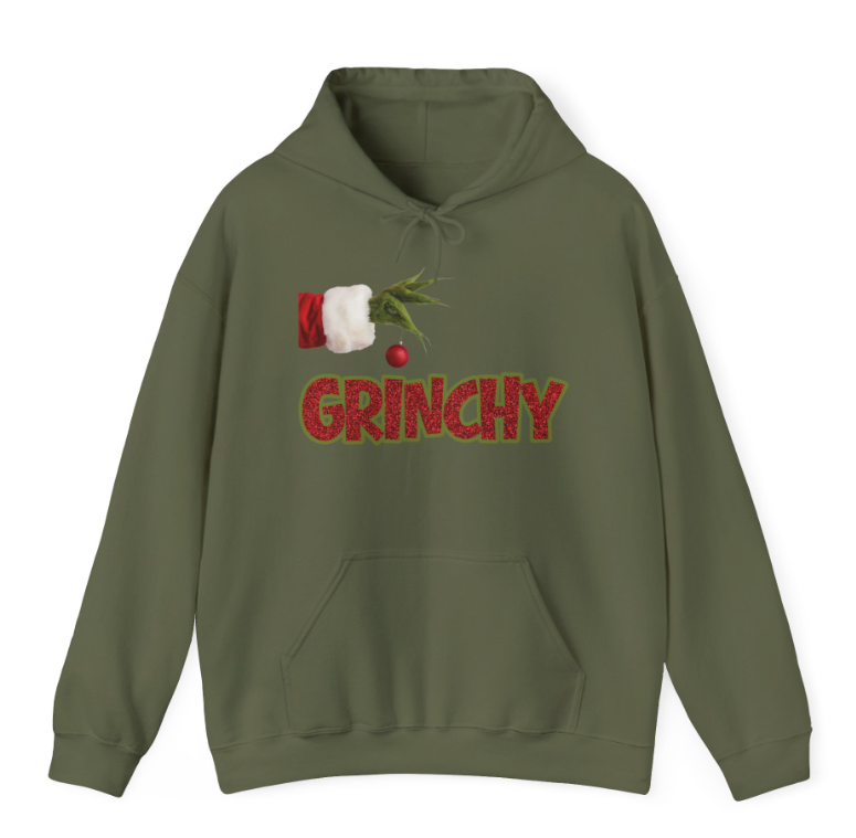 Red & Green Ornament Grinchy