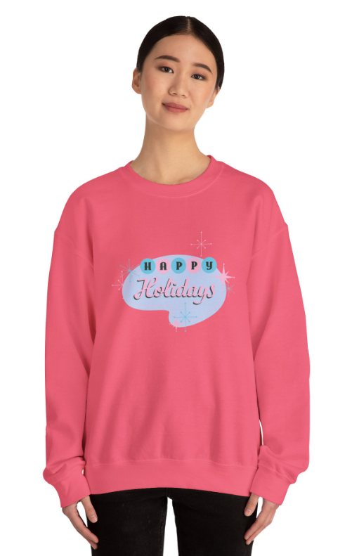 Retro Happy Holidays