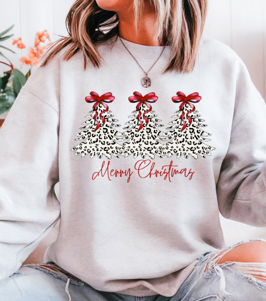 Merry Christmas Leopard Trees