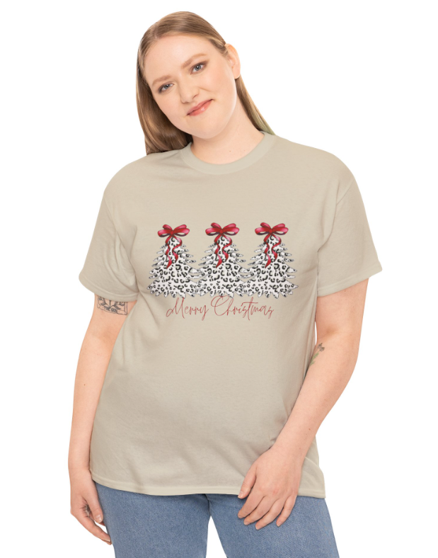 Merry Christmas Leopard Trees