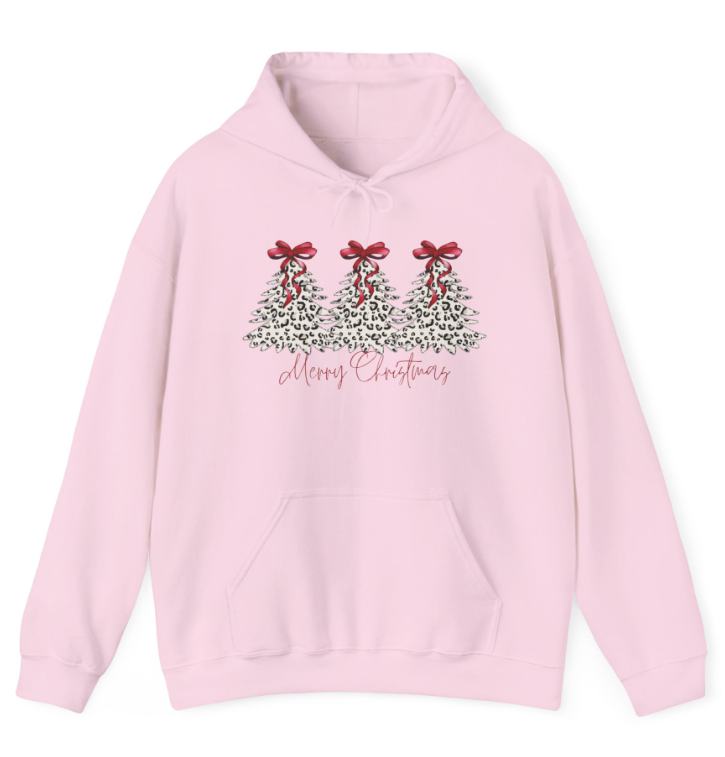 Merry Christmas Leopard Trees