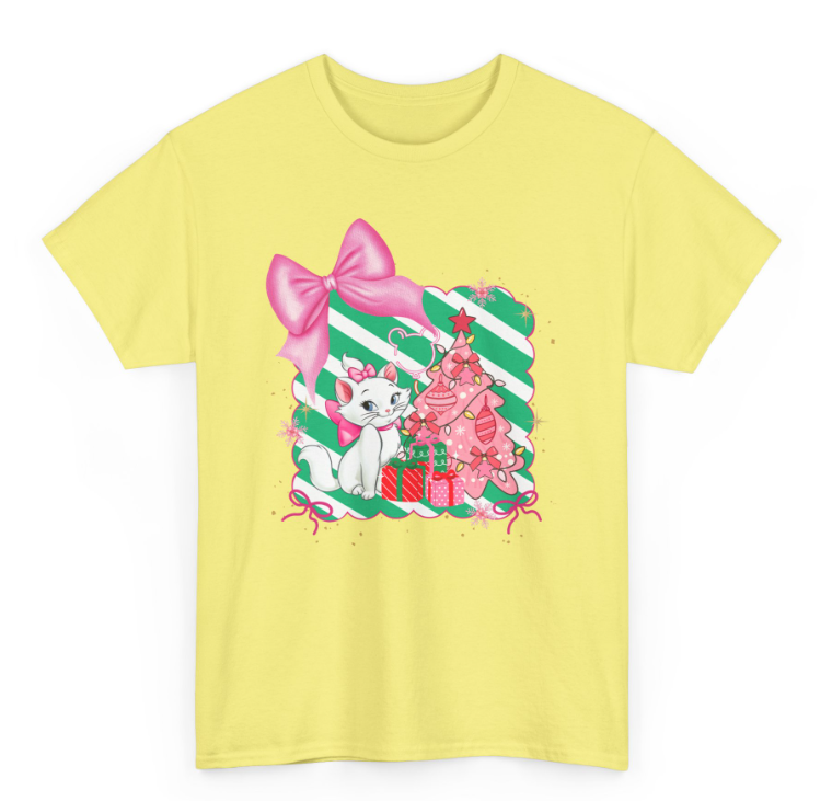 Christmas Cat & Bows