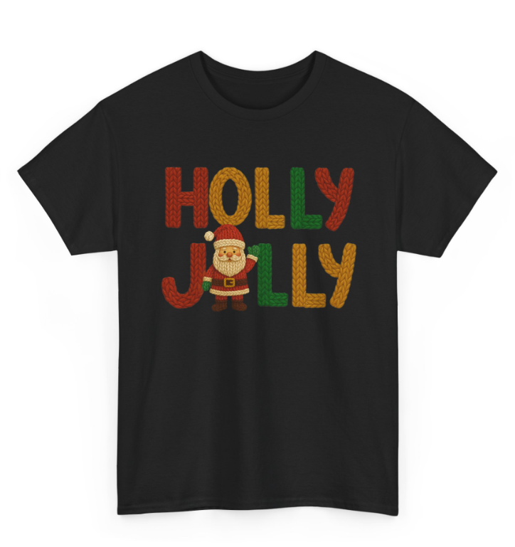 Faux Stitch Classic Holly Jolly