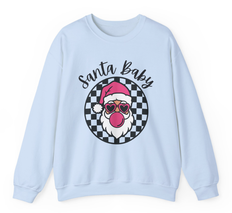 Checkered Santa Baby