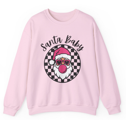 Checkered Santa Baby