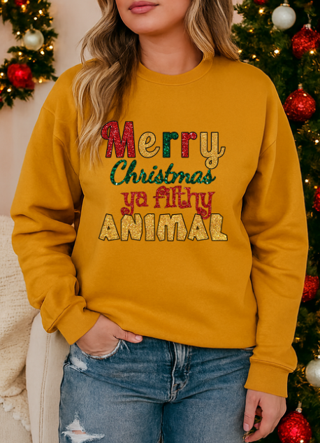 Merry Christmas Animal