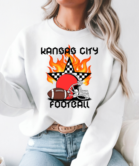 Flames & Checkered Star Kansas City