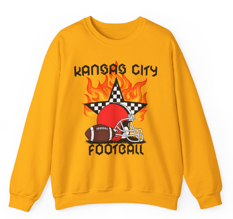 Flames & Checkered Star Kansas City