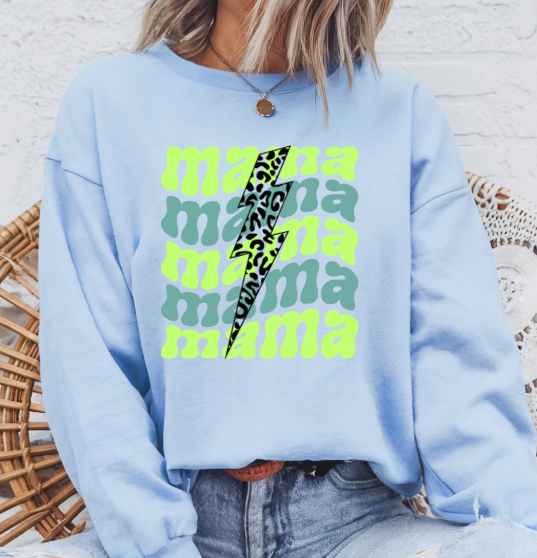 Leopard Lightning Mama