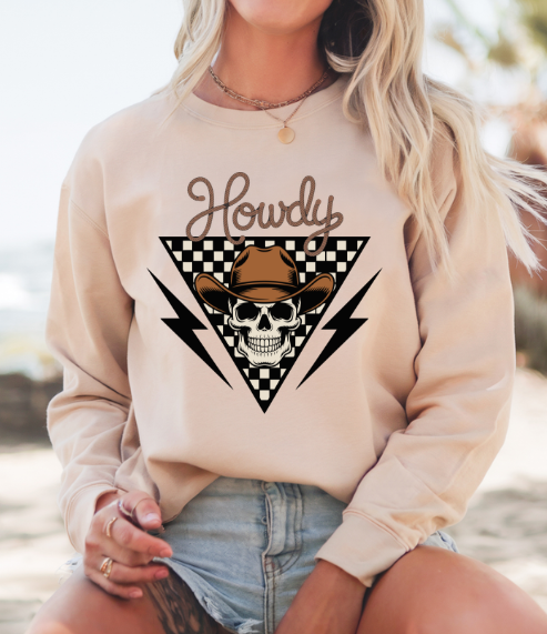 Howdy Checkered Lightning