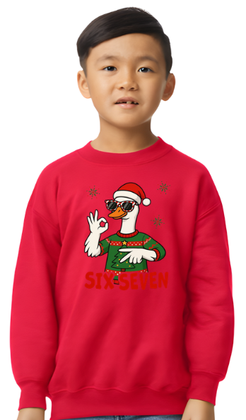 Youth 6-7 #8 Sweatshirt