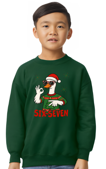 Youth 6-7 #8 Sweatshirt