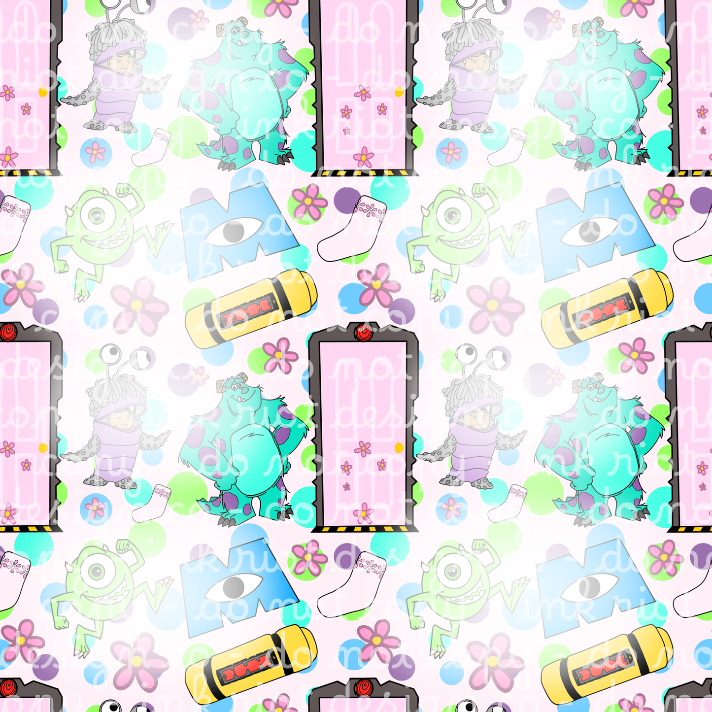 Monsters Seamless