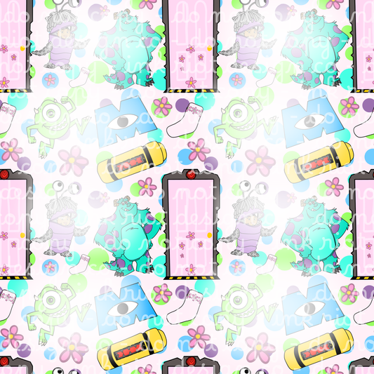 Monsters Seamless