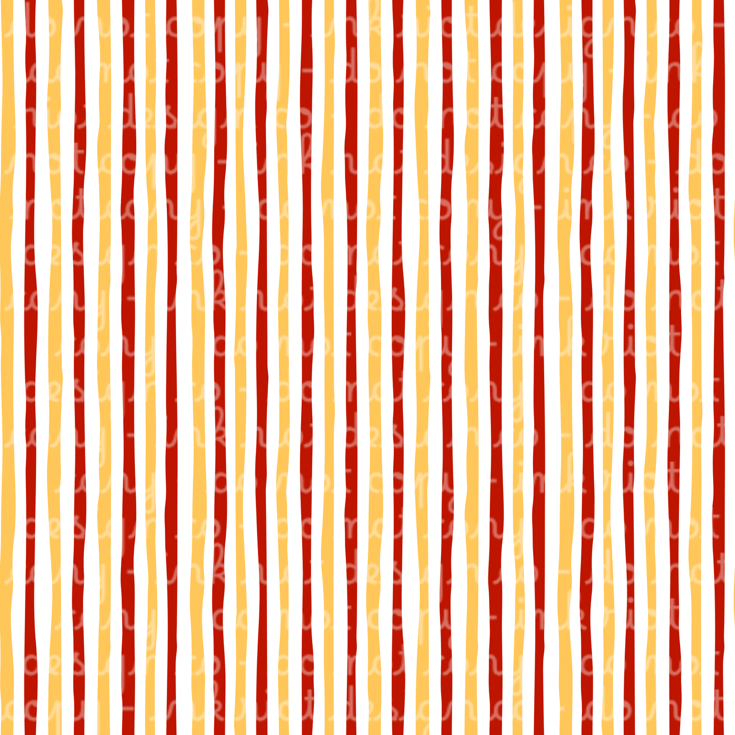 Red & Gold Stripes Seamless