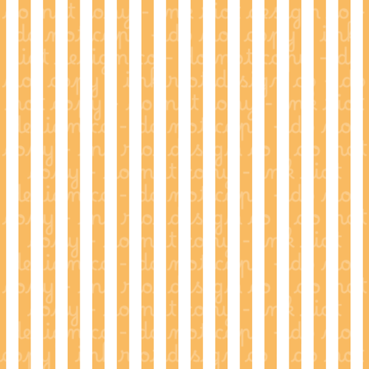 Orange & White Stripes Seamless
