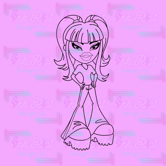 Dollz Stamp - PROCREATE ONLY