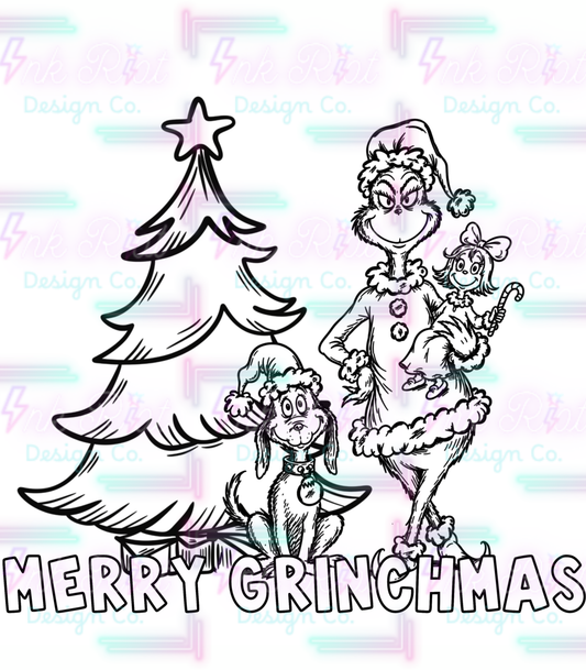 Merry Grrrrmas Colorable PNG - EXCLUSIVE - NO CODES