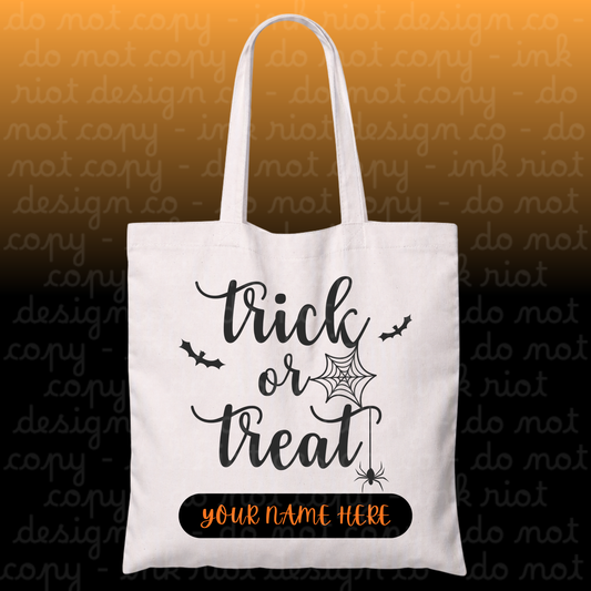 Customized Reusable Trick or Treat Bag 1
