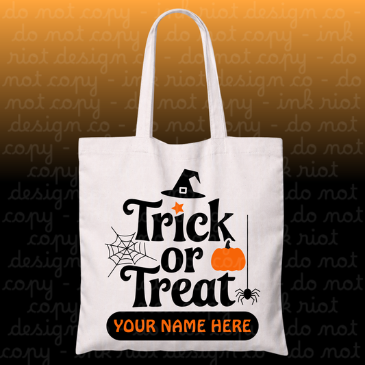 Customized Reusable Trick or Treat Bag 4