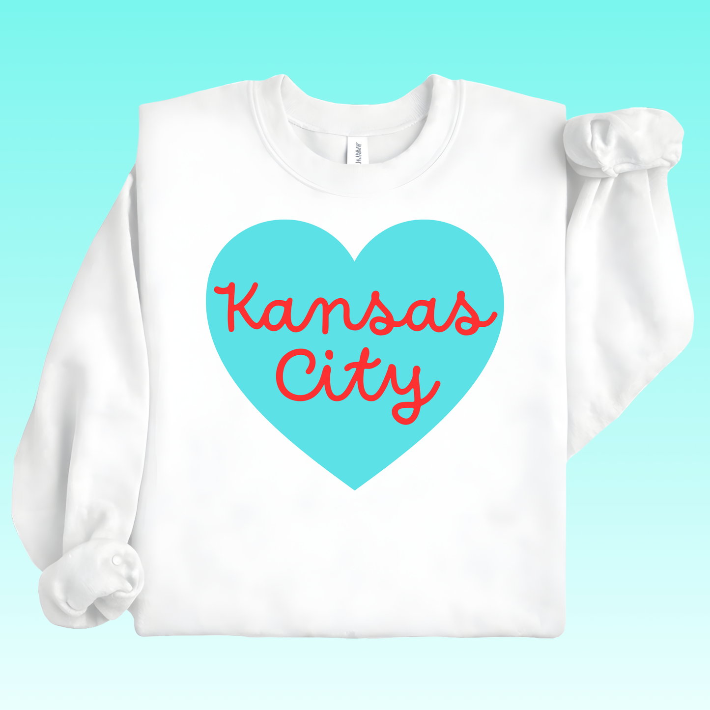 KC Teal Heart