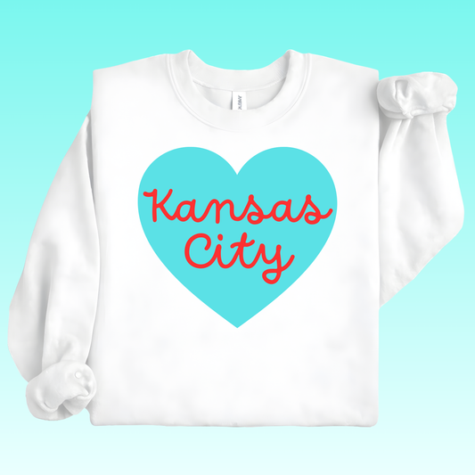 KC Teal Heart