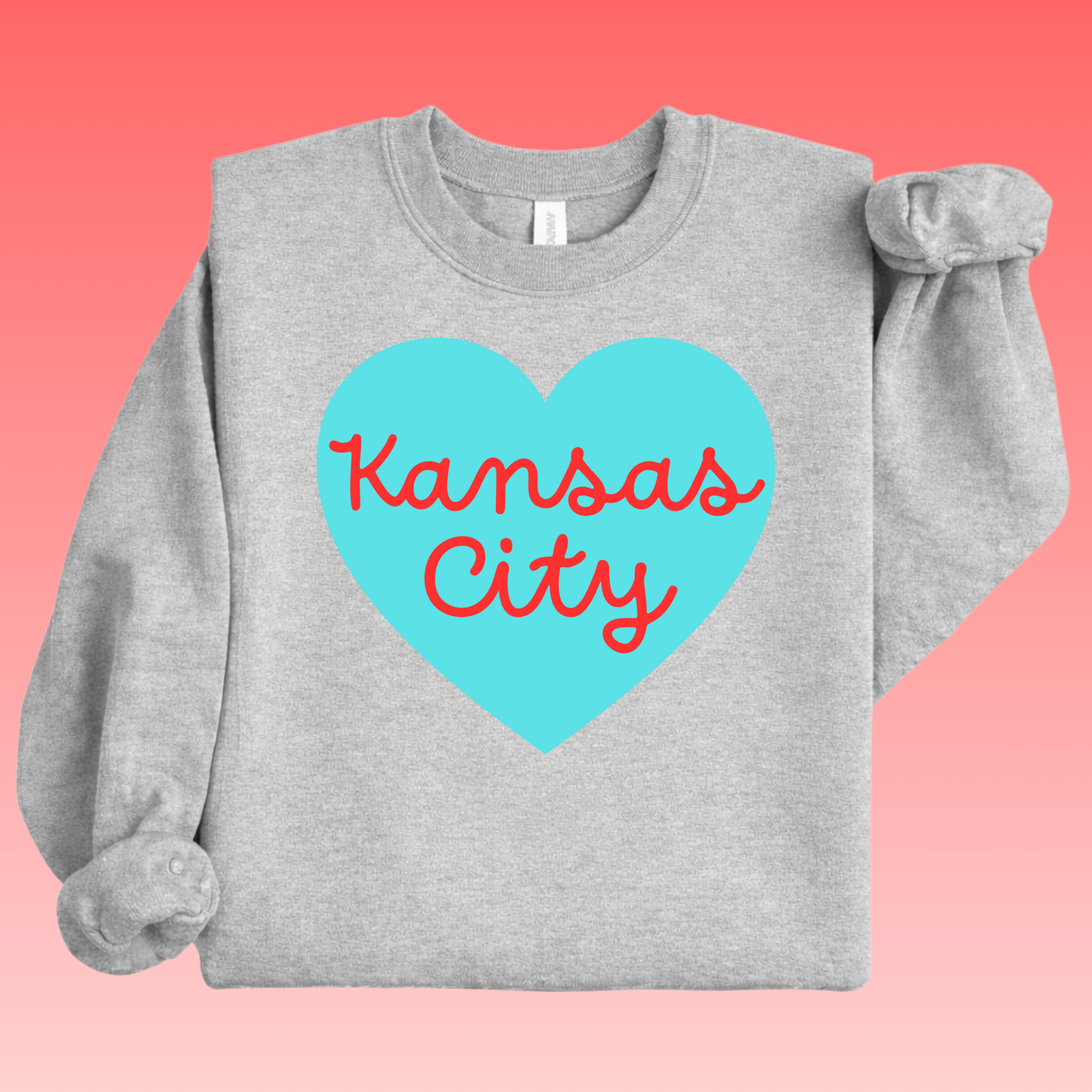 KC Teal Heart