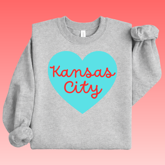 KC Teal Heart