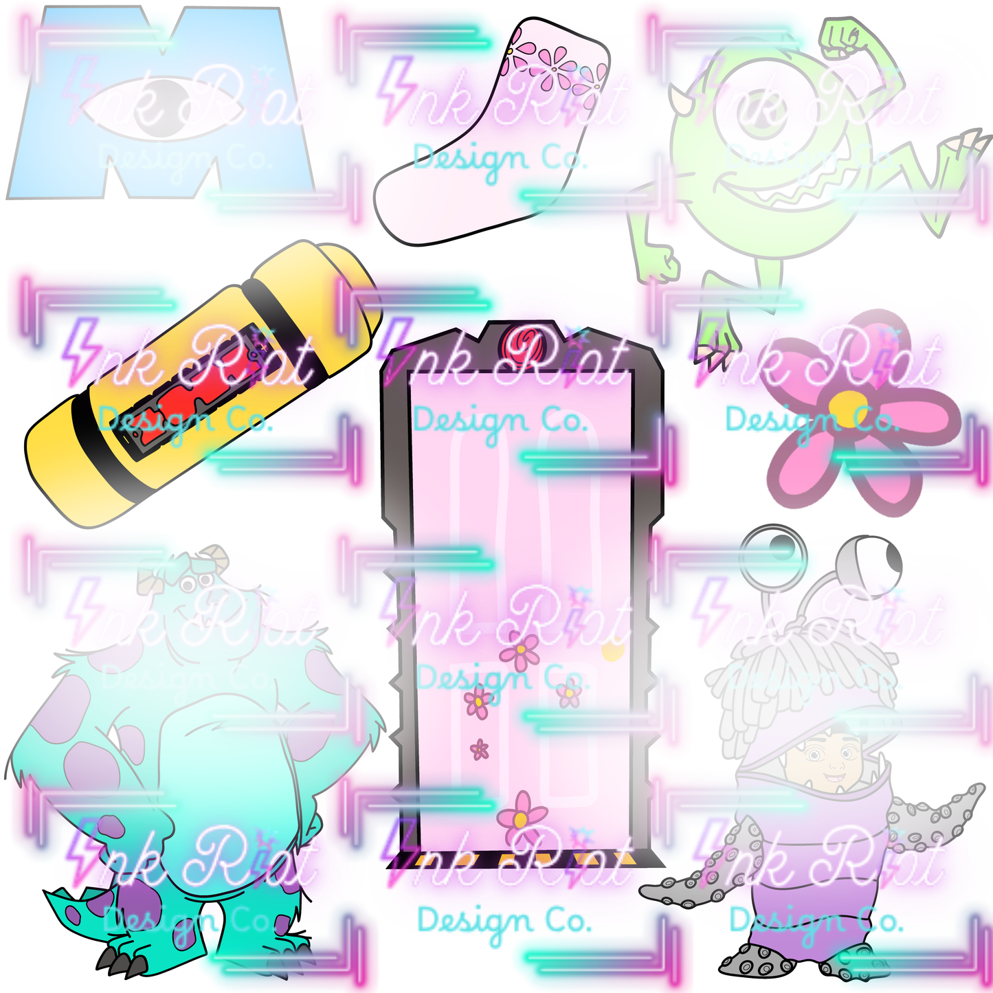 Monsters Clipart Bundle - COMMERCIAL USE ONLY