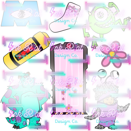 Monsters Clipart Bundle - COMMERCIAL USE ONLY