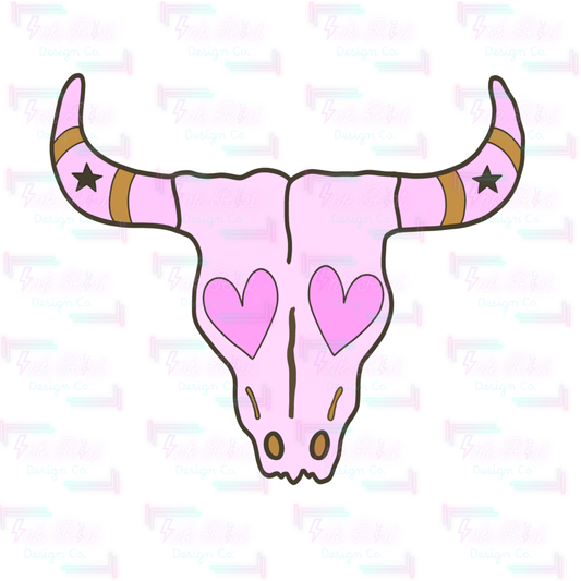 Cow Skull Clipart - COMMERCIAL USE ONLY